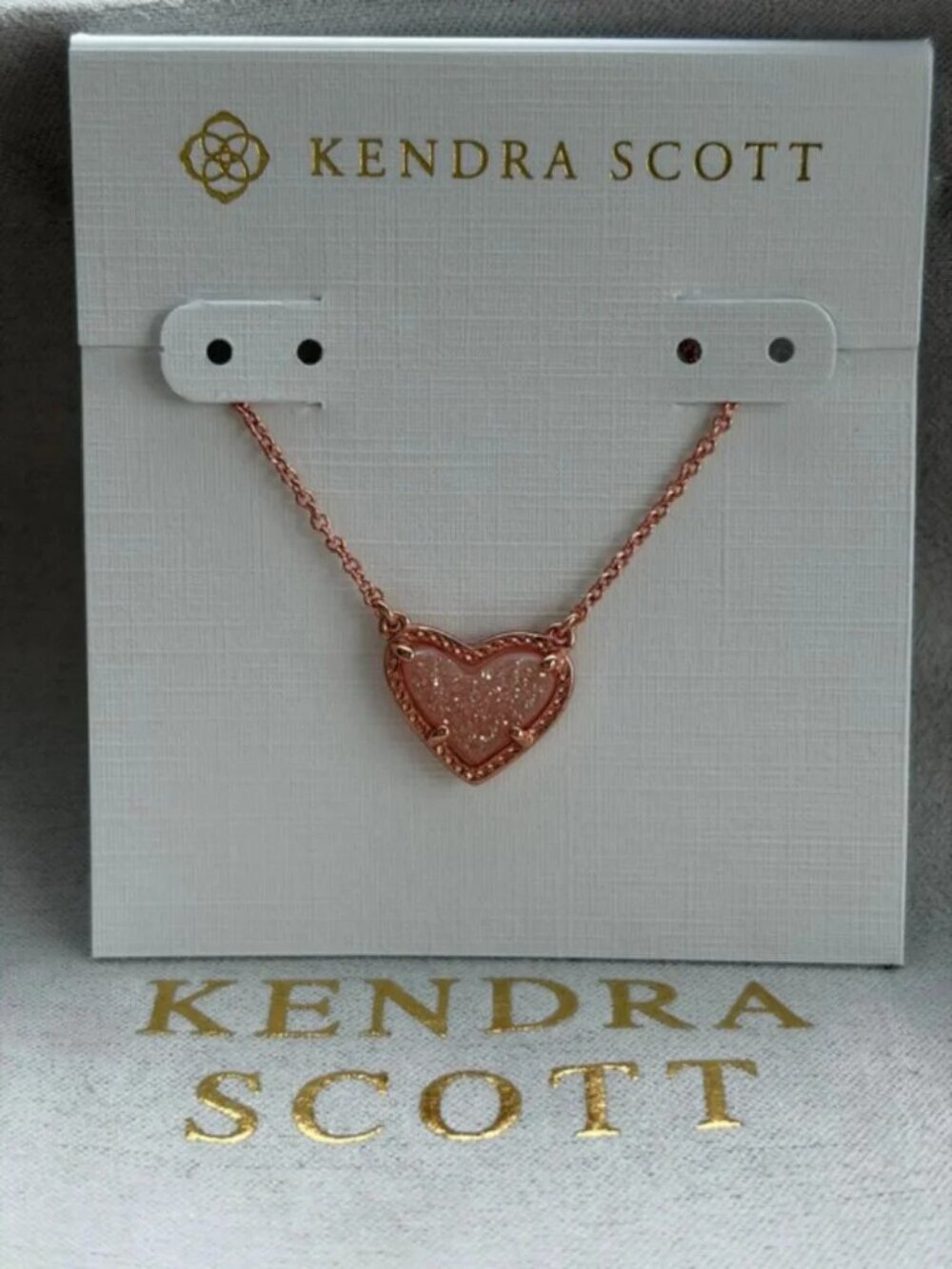 Kendra Scott Heart Necklace